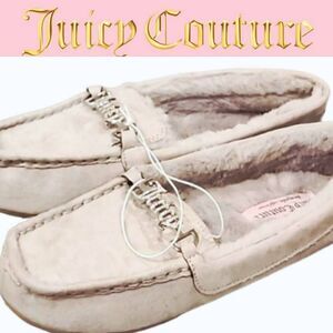 Juicy Couture Intoit Moccasin Slipper- Grey